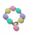 Faux Candy Gumdrop Charm Bracelet