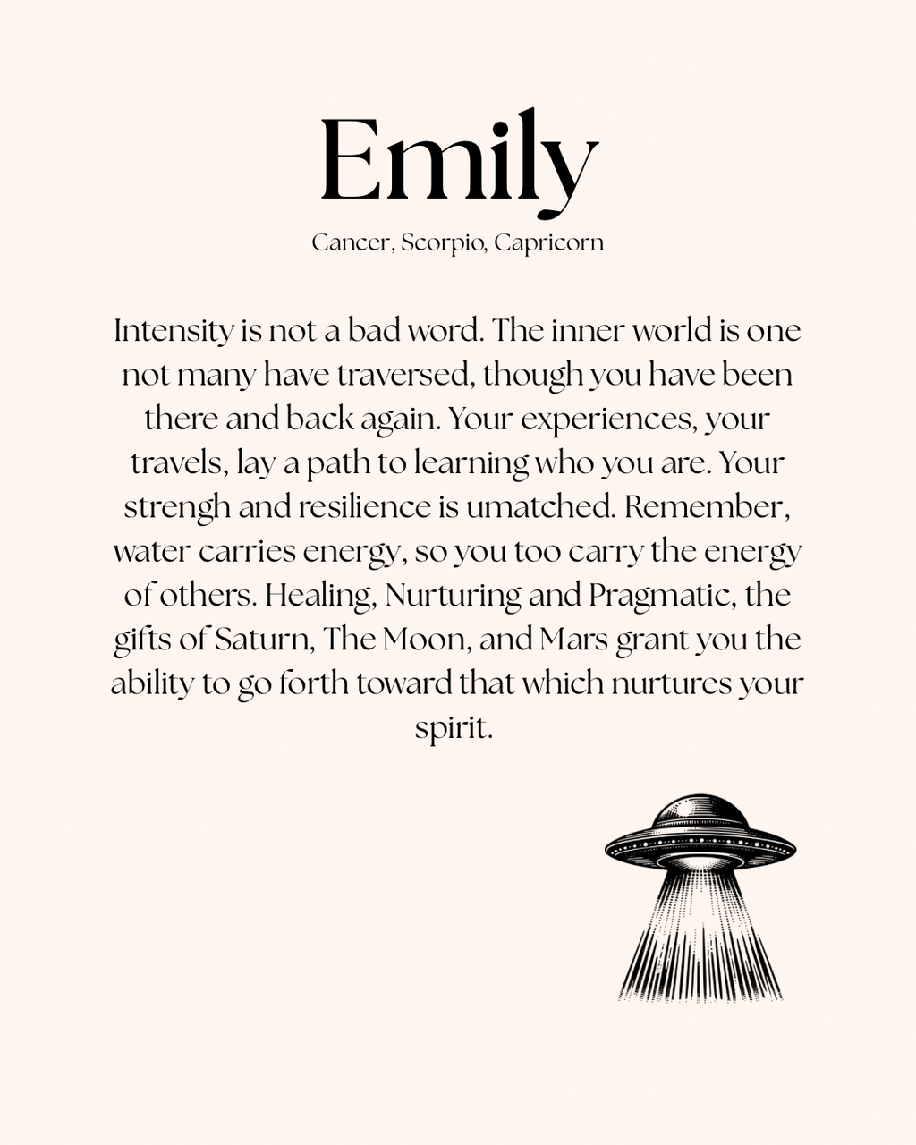 Birth Chart Poster ✨