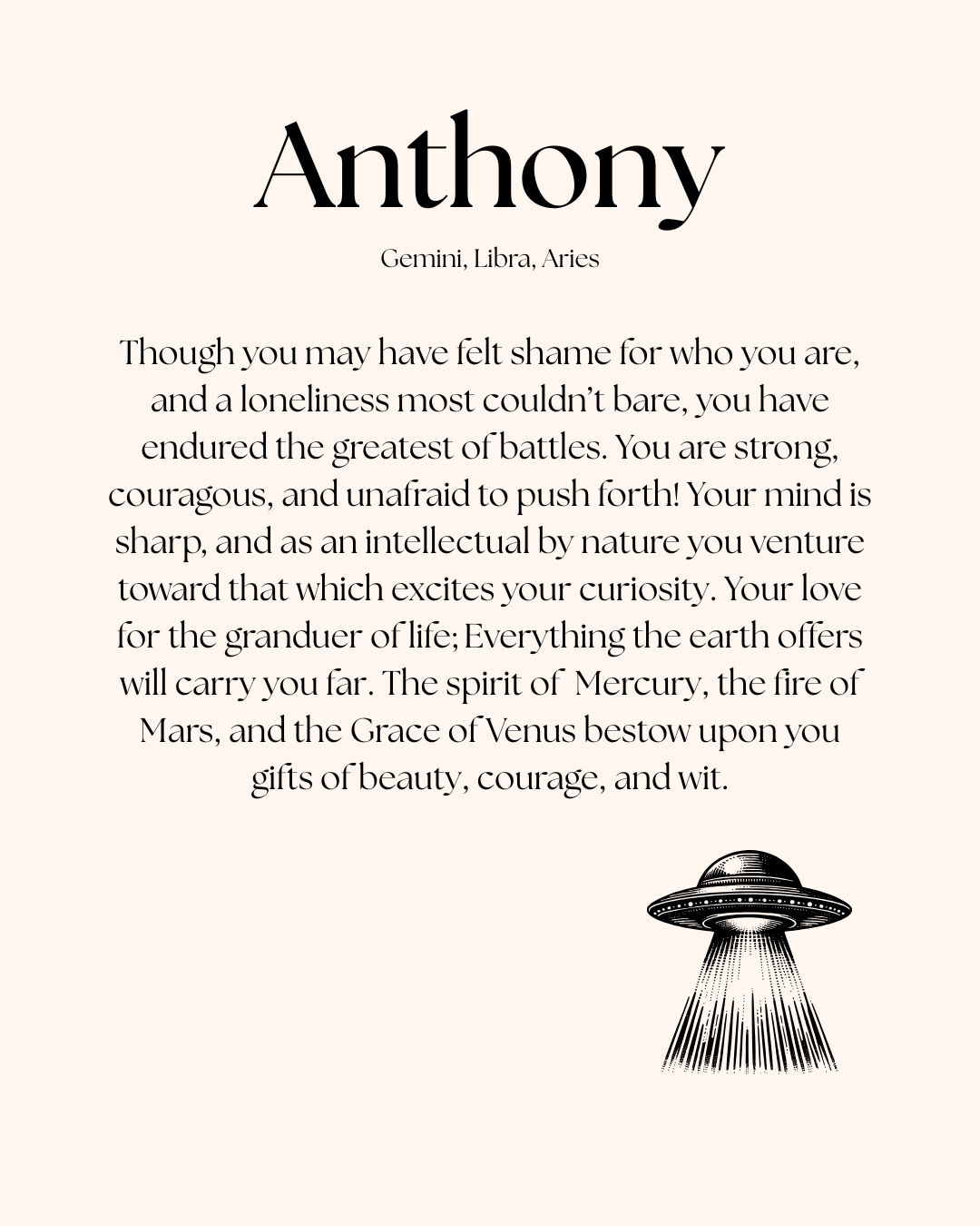 Birth Chart Poster ✨